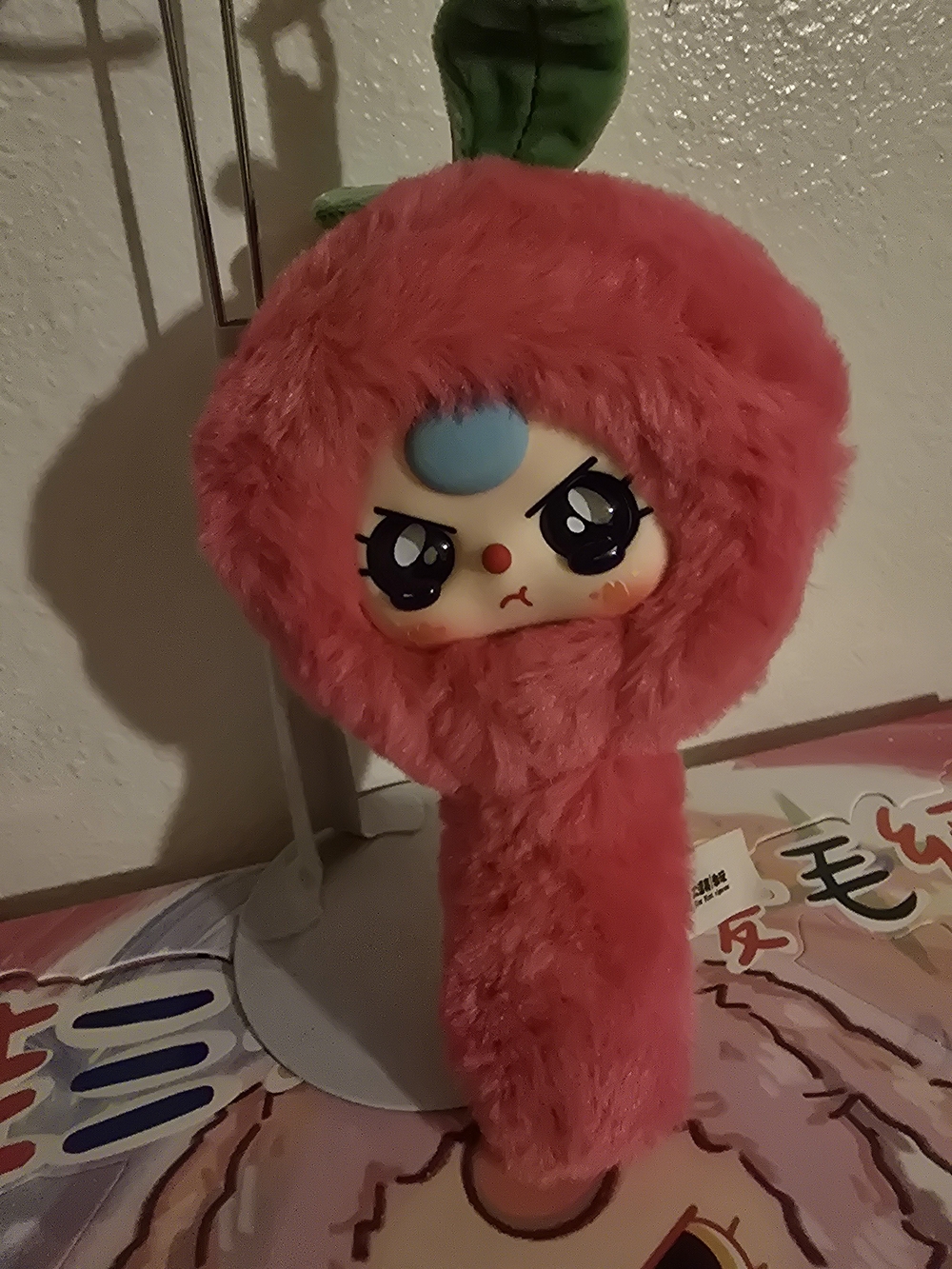 Kids Plush Pink Character Hair Accessory